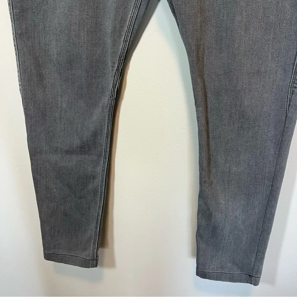 Du/er Jeans Men’s L2X Relaxed Taper Fit Gray Denim Stretch 31x28